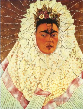 Autorretrato como feminismo tehuana Frida Kahlo Pinturas al óleo
